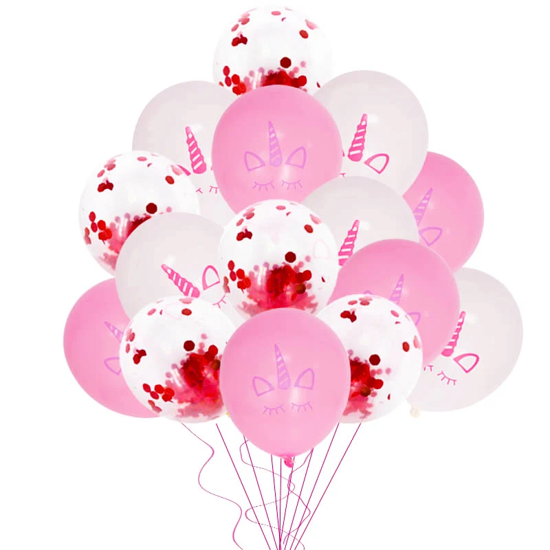 Cyuan праздничные шарики с единорогом дети днем рождения латексные воздушные шары