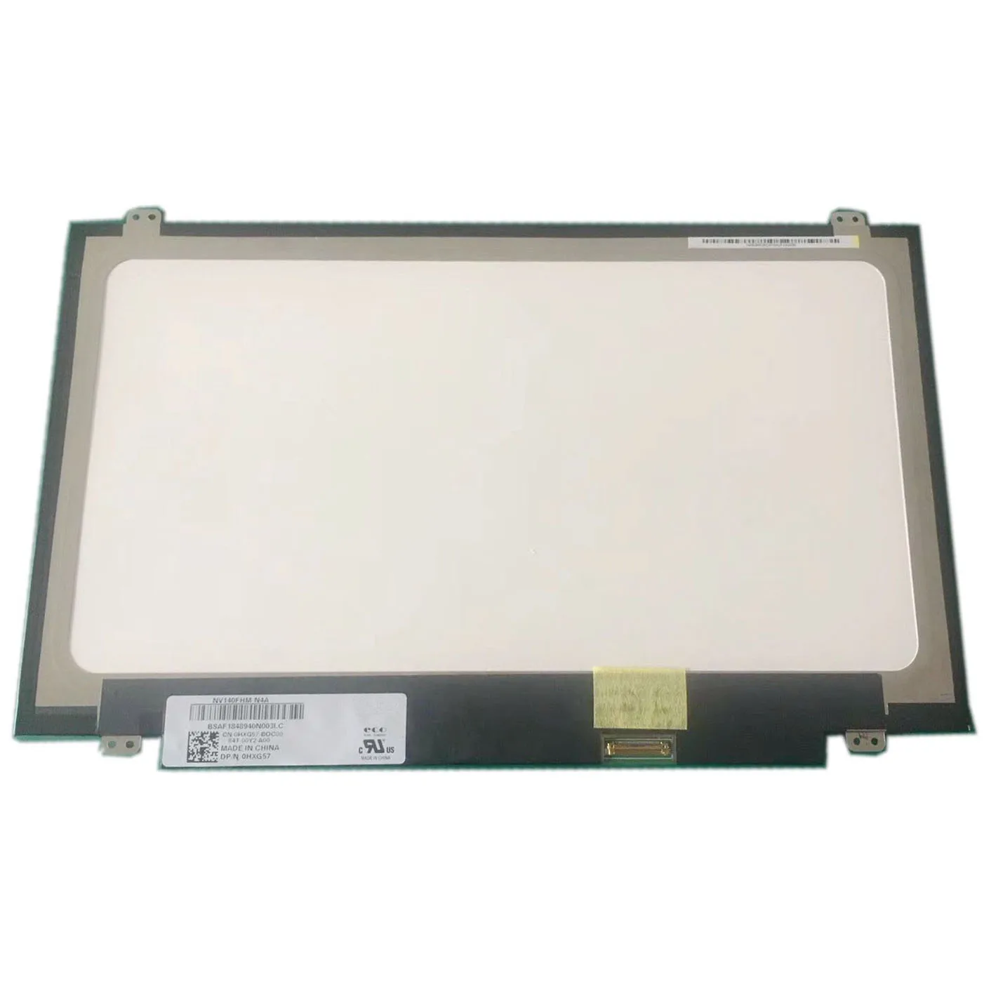 

NV140FHM-N4A 14.0" FHD IPS Laptop LCD Screen Non-touch for DELL PN 0HXG57 EDP 30PINS