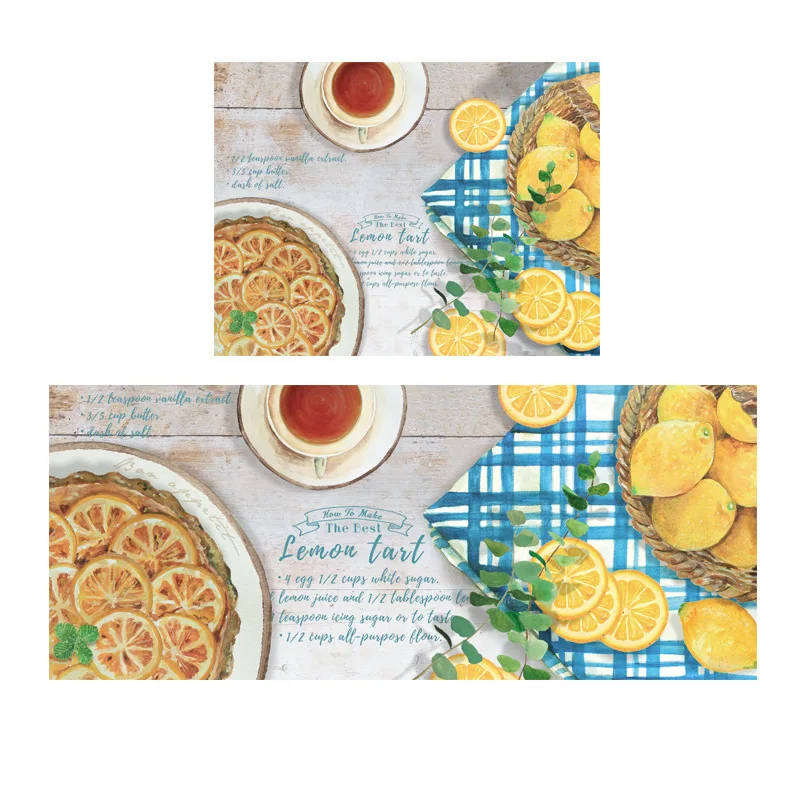 Мягкие кухонные коврики из ПВХ для гостиной ковры украшения дома напольный