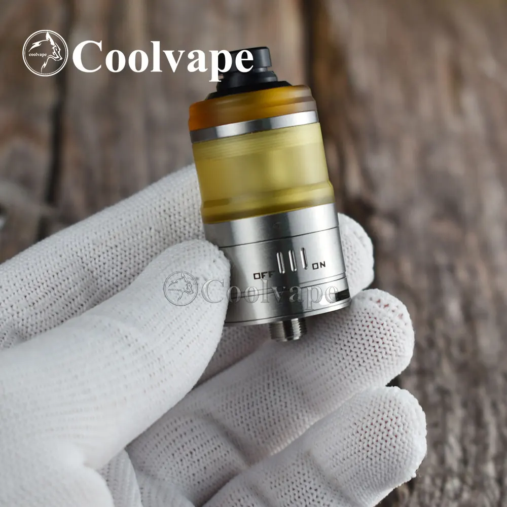 

coolvape Dome V3 RTA Rebuildable Tank Electronic cigarette Atomizer rta 316 SS 3.5ml 24mm diameter vaporizer vape vs Kayfun 5