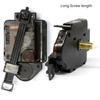 Классический маятниковый механизм для часов с длинной осью, запчасти для самостоятельного ремонта, детали для настенных часов, запчасти для двигателя, аксессуары для дома, кварцевые часы