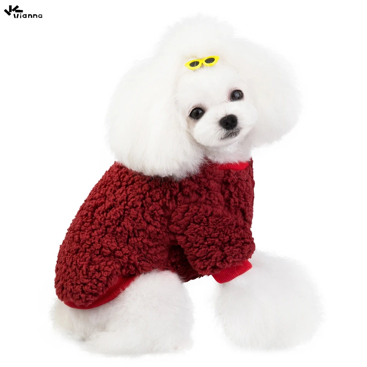 

Vianna Small Dog Clothes Cotton Winter Pet Coat Outfit Puppy Costume Fashion Cute Cat And Dog Clothes Dog Costumes Dropshiping