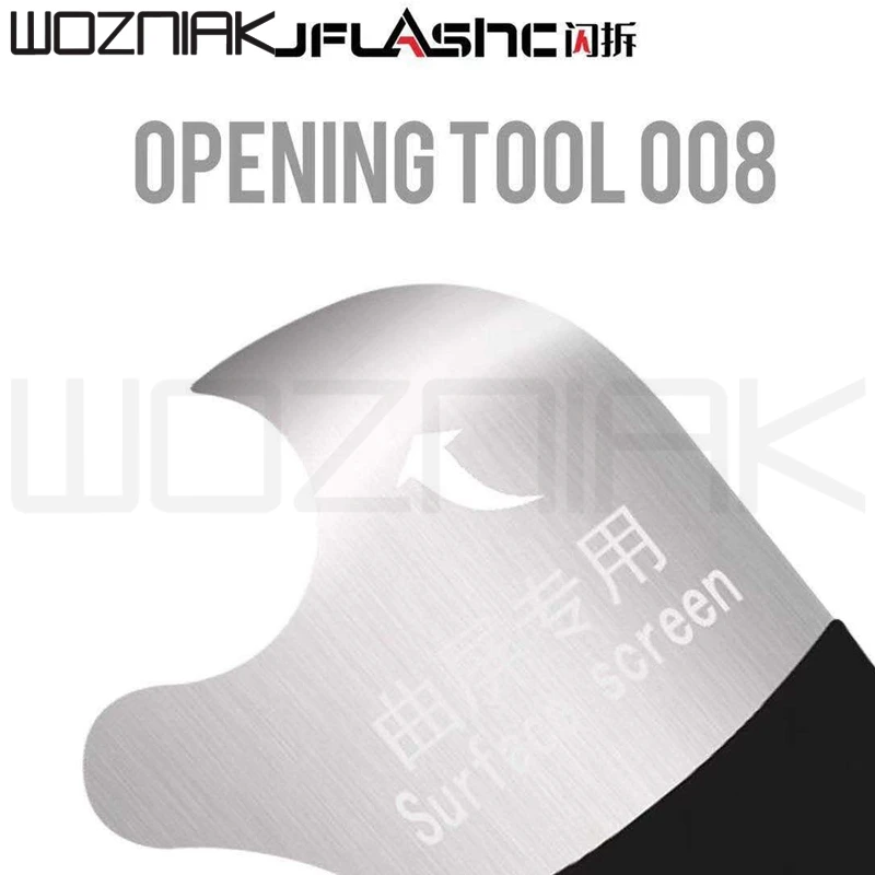 Возняк Изогнутый Экран Ультратонкий Металлический 0,1 мм Стальной Инструмент для Разделения и Вскрытия Различных Предметов