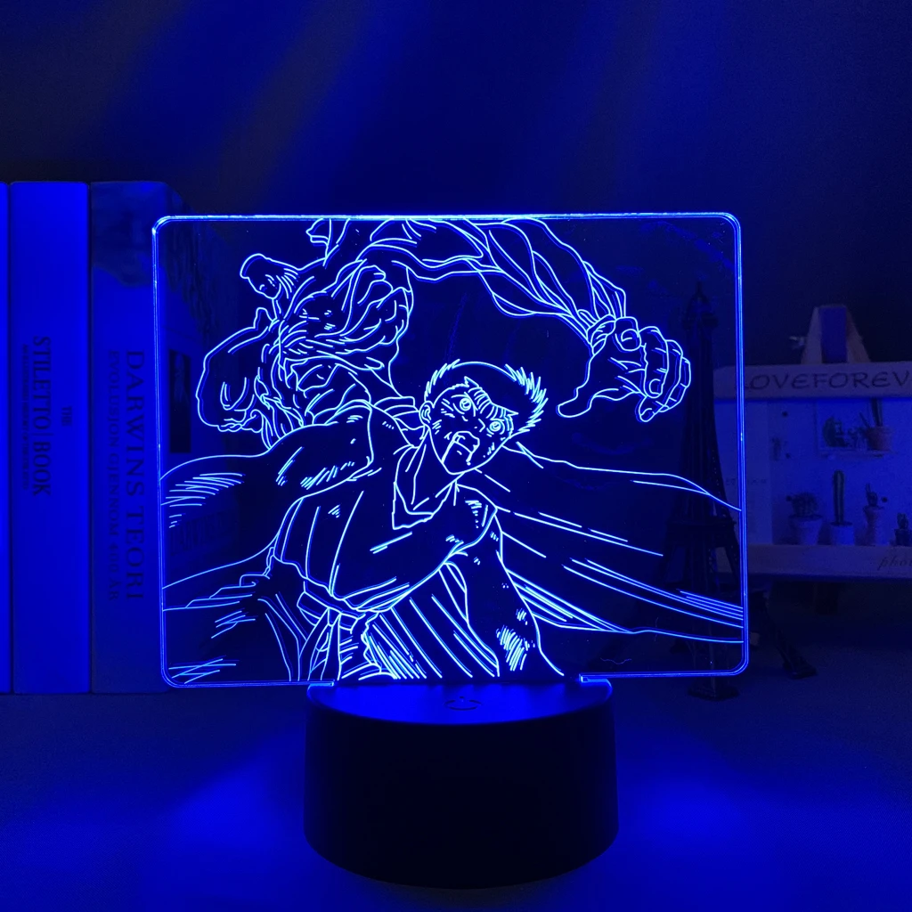 

Manga YuYu Hakusho Led Lamp for Child Bedroom Decor Night Light Birthday Gift Room Table Anime 3d Light YuYu Hakusho