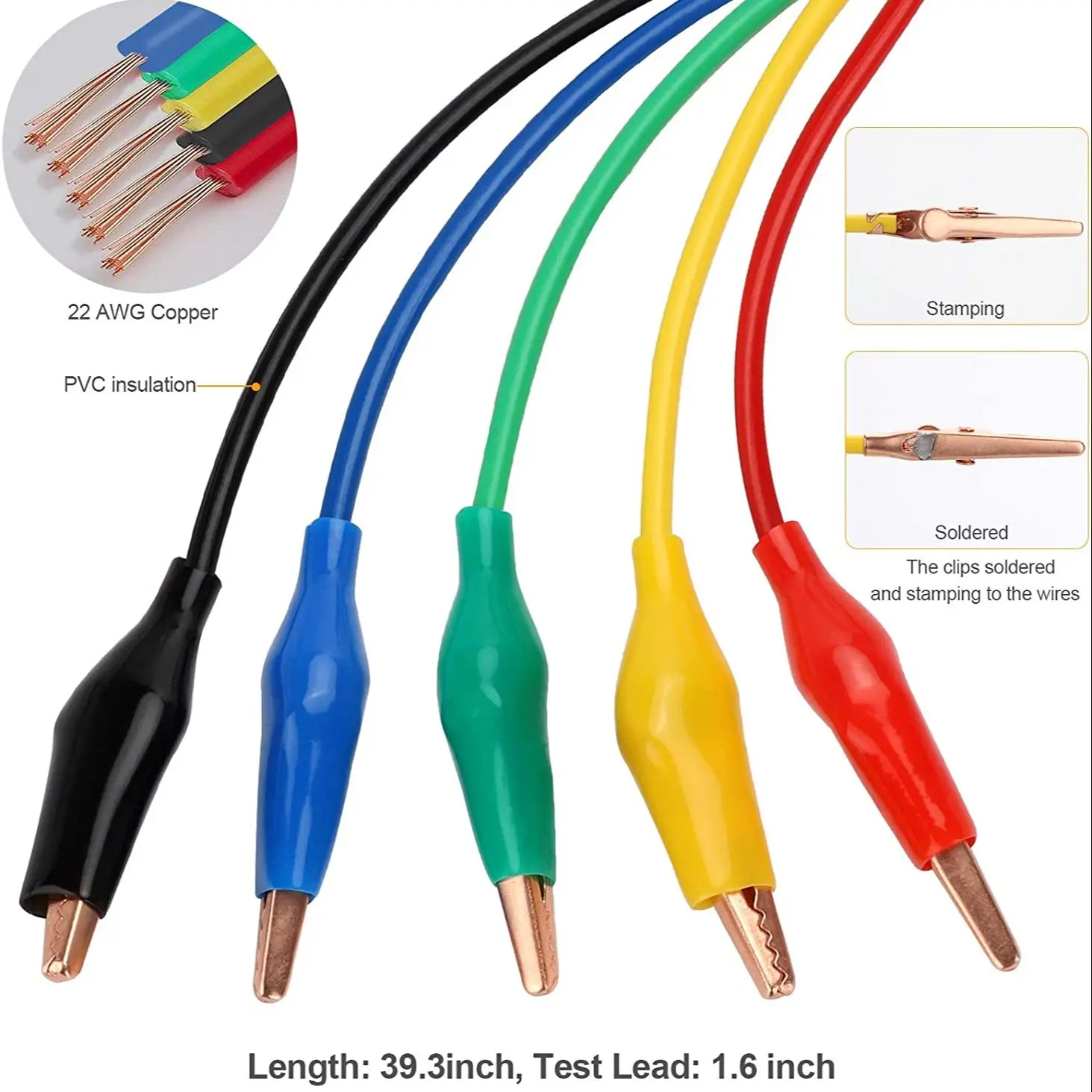 Комплект щупов JXSINONE P1920B 30 шт./компл. зажим типа крокодил на 4 мм вилка банан