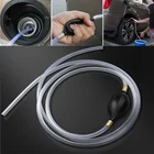 1 шт. насос для перекачки воды, масла, бензина, дизеля, жидкости, ручной насос, сифон, экономия топлива, автомобильные аксессуары, автомобильный топливный газовый насос, труба из ПВХ