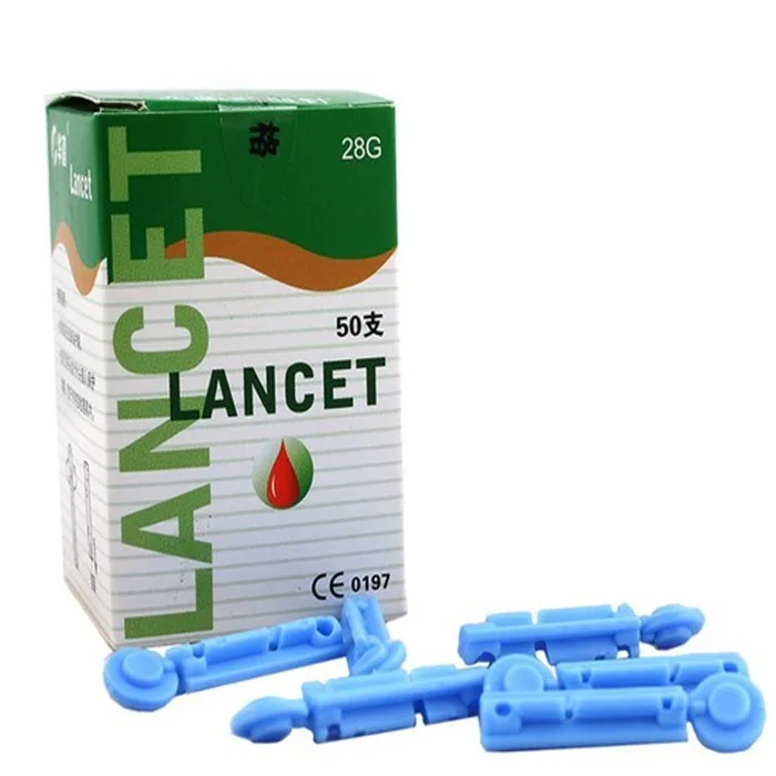 

50 pcs/pc 28G Lancets needle Sterile disposable phlebotomy needle spilled blood needle pen free shipping