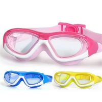 adjust boys junior swimmer children swimming goggles swim glasses anti fog pool