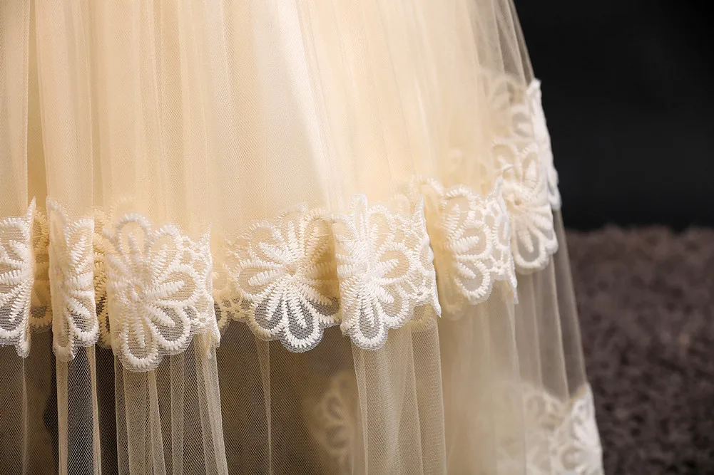 

New Kids Designer Long Tulle Formal Party Ball Dress Children Evening Prom Dresses Weddings Gown for Flower Girl