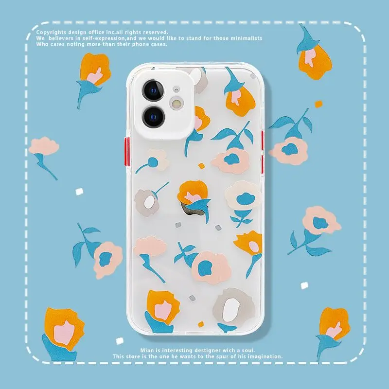 

Tulip phone case for iPhone7 iPhone8 iPhone7p iPhone8p iPhoneX iPhoneXS iPhoneXR iPhoneXS MAX