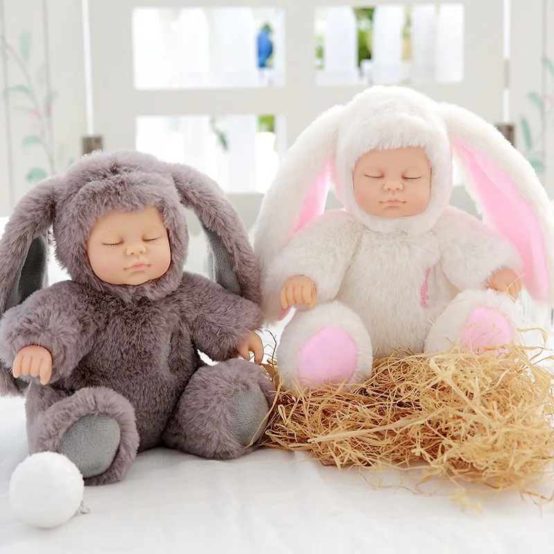 

Cute Baby Girl Doll Toys For Newborn Soft Simulation Lifelike Placate Sleeping Babies Toys Dolls For Children Birthday Gift Toy