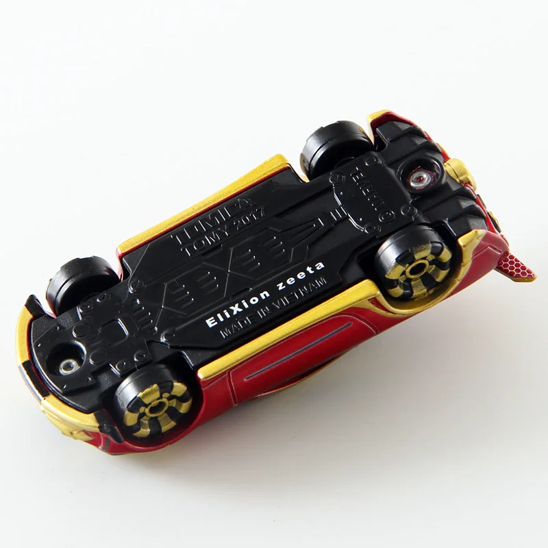 

TOMY Super Cool Marvel Hero Iron Man Simulation Alloy Car Model Male Toy Car Sports Car Gift for Children