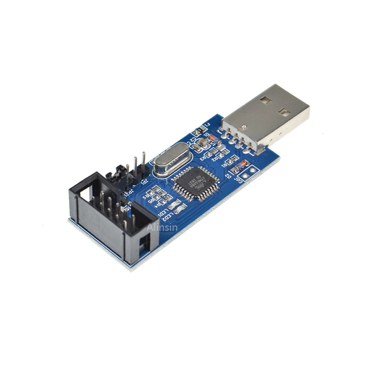 USBASP USBISP AVR программатор USB ISP ASP ATMEGA8 ATMEGA128 с поддержкой Win7 64|Интегральные схемы| |