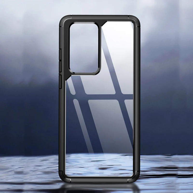 Противоударный чехол для телефона ROCK huawei P40 Pro Plus задняя крышка прозрачное