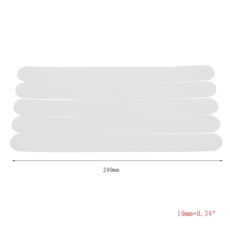 5 шт. прозрачная противоскользящая защитная лента для ванной комнаты D08F|Коврики ванной| |