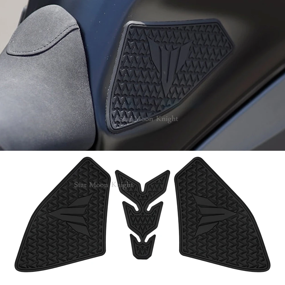 

Motorcycle Tankpad anti-slip tank Pad sticker protection stickers SIDE TANK PADS Traction Pad For Yamaha MT-09 MT 09 MT09 2021 -