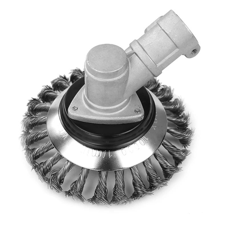 

Garden Steel Wire Grass Trimmer Head Brush Weed Wacker Grass Cutter Head for Lawn Mower Bonsai Power Tools Strimmer Lawnmower