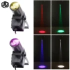 Миниатюрный светодиодный прожектор для сцены DMX512 RGBW, диско-луч, освещение для диджея, вечеринки, KTV, зеркальный шар, контактный Точечный светильник, s точечный светильник
