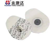 50pcs1000pcslot ecg electrodes medical neonate disposable foam electrode patch ekg accessories drop shape