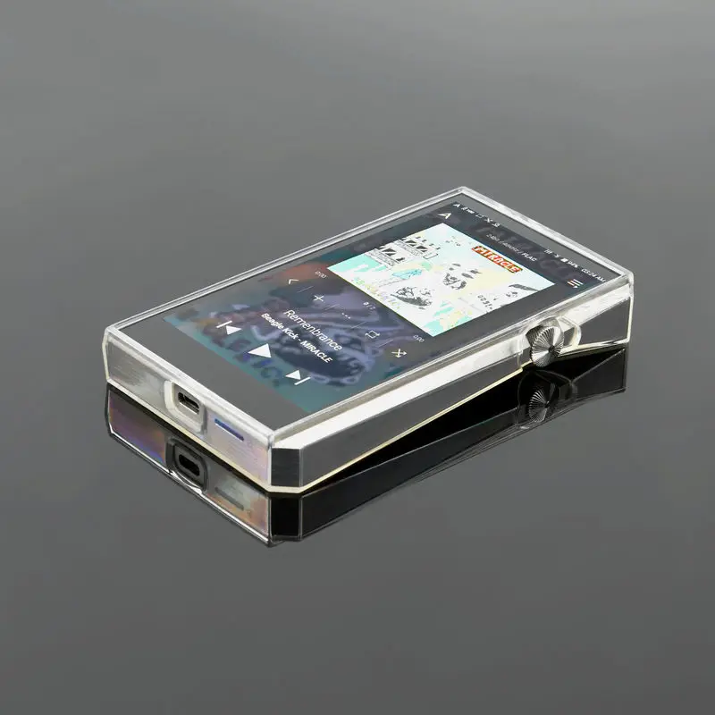 Мягкий прозрачный чехол из ТПУ для iriver Astell & Kern SP2000 с защитой переднего экрана