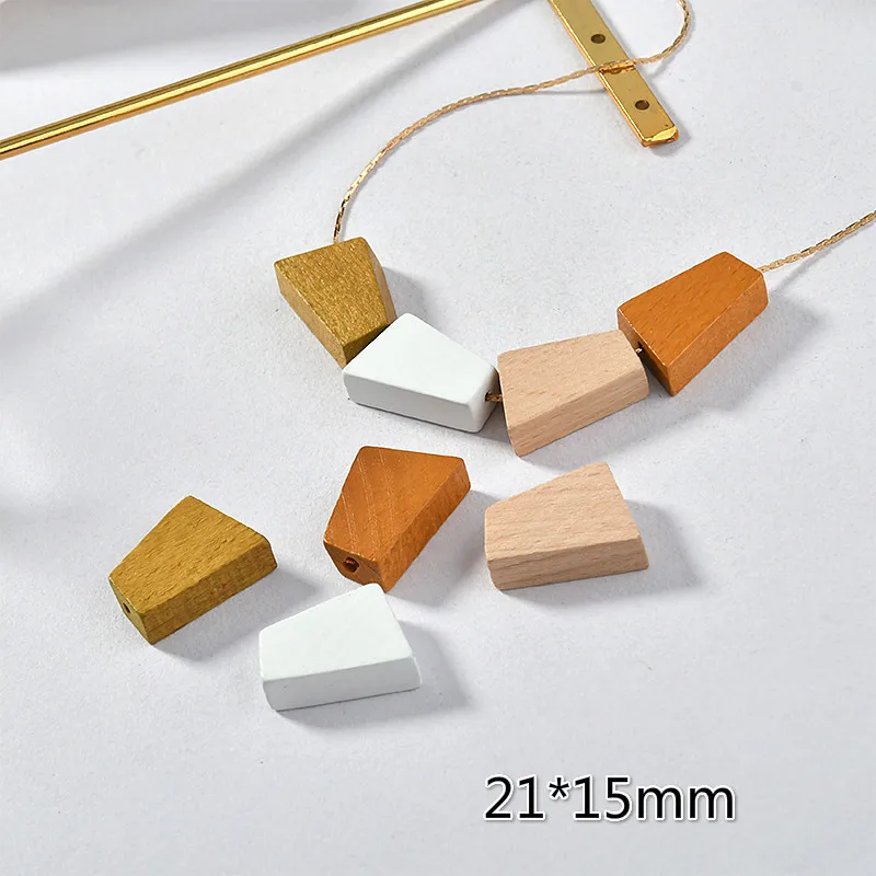 8 шт. прямоугольные подвески в виде бревен | Украшения и аксессуары