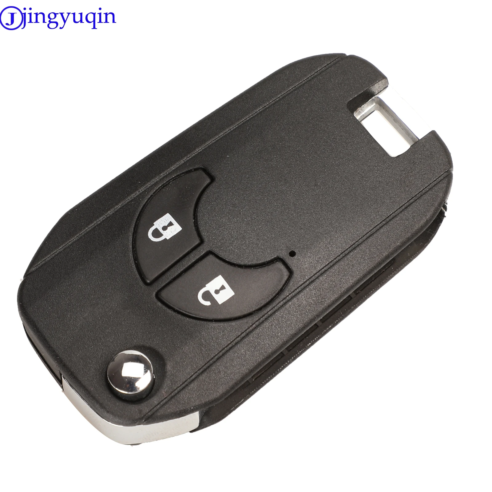 Jingyuqin 10 шт. 2/3/4 кнопки для Nissan Altima Maxima Sentra Versa необработанный пустой пульт