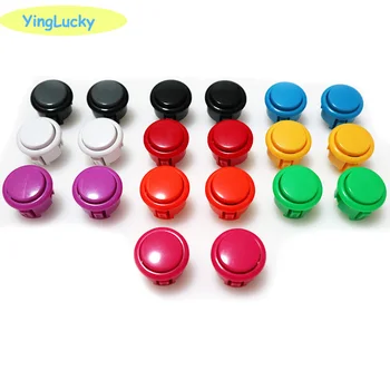 Arcade joystick DIY Kit Zero Delay USB Controller PC Sanwa Oval ball Joystick with 30mm Push Buttons for PC PS3 for pandora game 5
