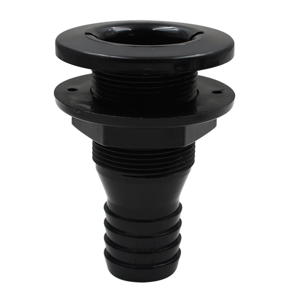

Black Plastic 1-1/4'' Marine Thru-Hull Connector Bilge Pump Hose Fitting