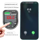 QC3.0 Dual USB быстрой Зарядное устройство Bluetooth 5,0 FM передатчик, автомобильный набор, MP3 модулятор плеер Беспроводной громкой связи Bluetooth гарнитура для Авто Аудио приемник адаптер