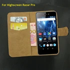 6 Цвета Highscreen Razar Pro Чехол кожаный чехол-книжка в винтажном стиле Роскошные мульти-Функция Highscreen Razar чехол с Отделом для карт для телефона