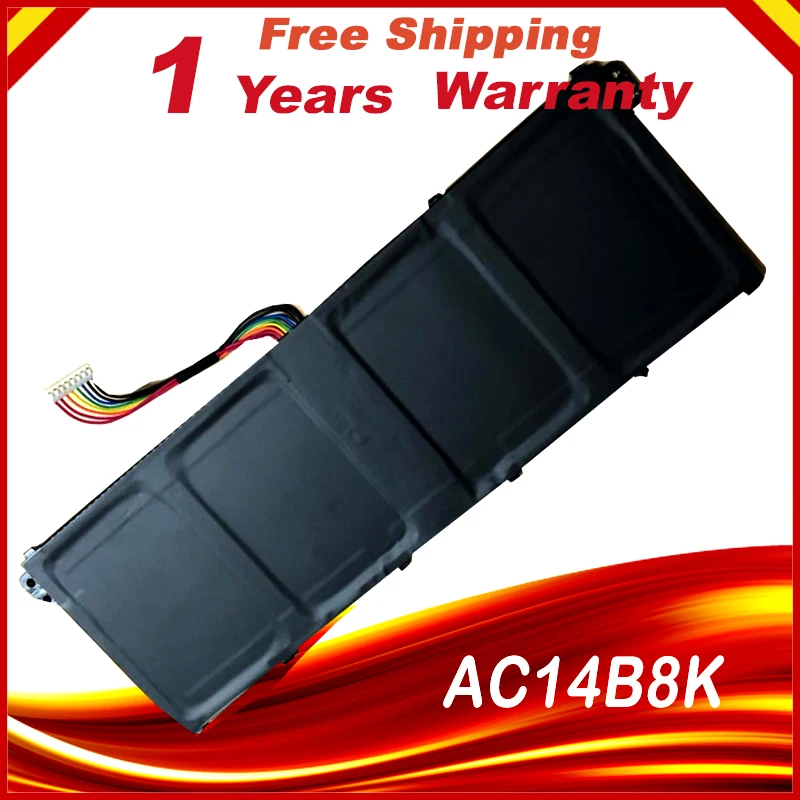 

15.2V 3220mAh AC14B8K Laptop Battery for Acer Aspire B115-MP E3-111 E3-721 E5-771 R3-131T TravelMate B115-M P236-M