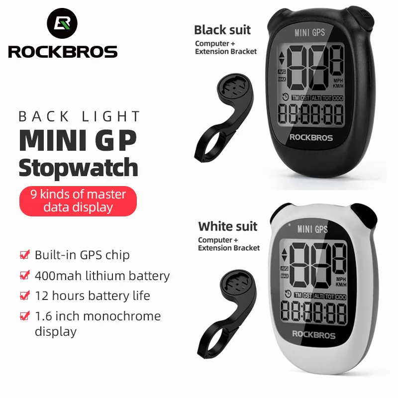 

Беспроводной велокомпьютер ROCKBROS, GPS-навигация, подсветка дисплея, спидометр, велосипедные аксессуары