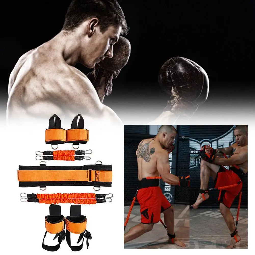 

Boxing Resistance Band Training Belt Leg Strength And Agility Training Belt Boxing Explosive Force Training Equipment