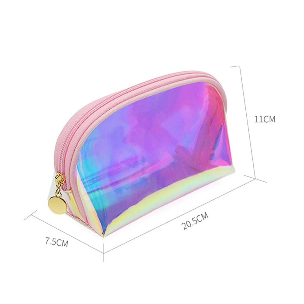 

Newly Holographic Makeup Cosmetic Bag Large Pouch Handy Pouch Pencil Toiletries Bag m99