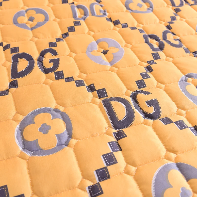 1 шт. хлопковая простыня на зажиме для односпальной кровати плотный стеганый