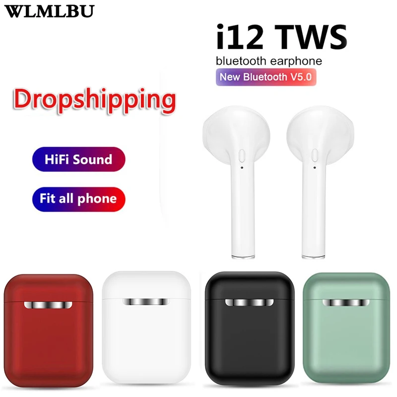 I9s i12 Tws Bluetooth наушники беспроводные свободные руки Бизнес сенсорный ключ