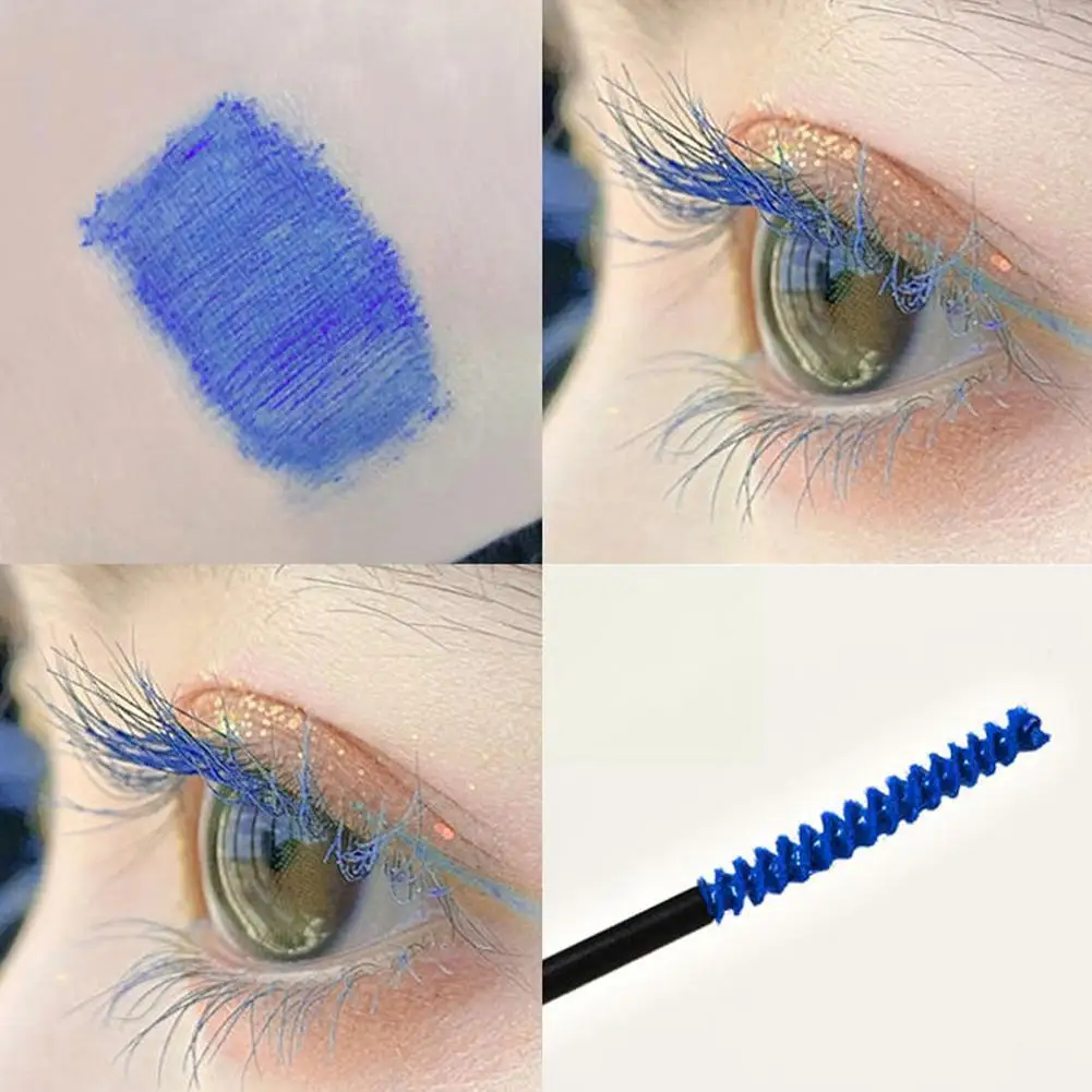

2021 Beauty Mascara 4D Silk Waterproof Small Fibers Head Long Brush Mascara Up Thick Non-Smudged Make Sky Curly Cosmetic St W6D8