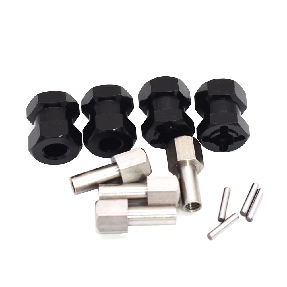 4 шт. 12 мм алюминиевый Whel концентратор шестигранный привод адаптер 15 мм/20 мм/25 для