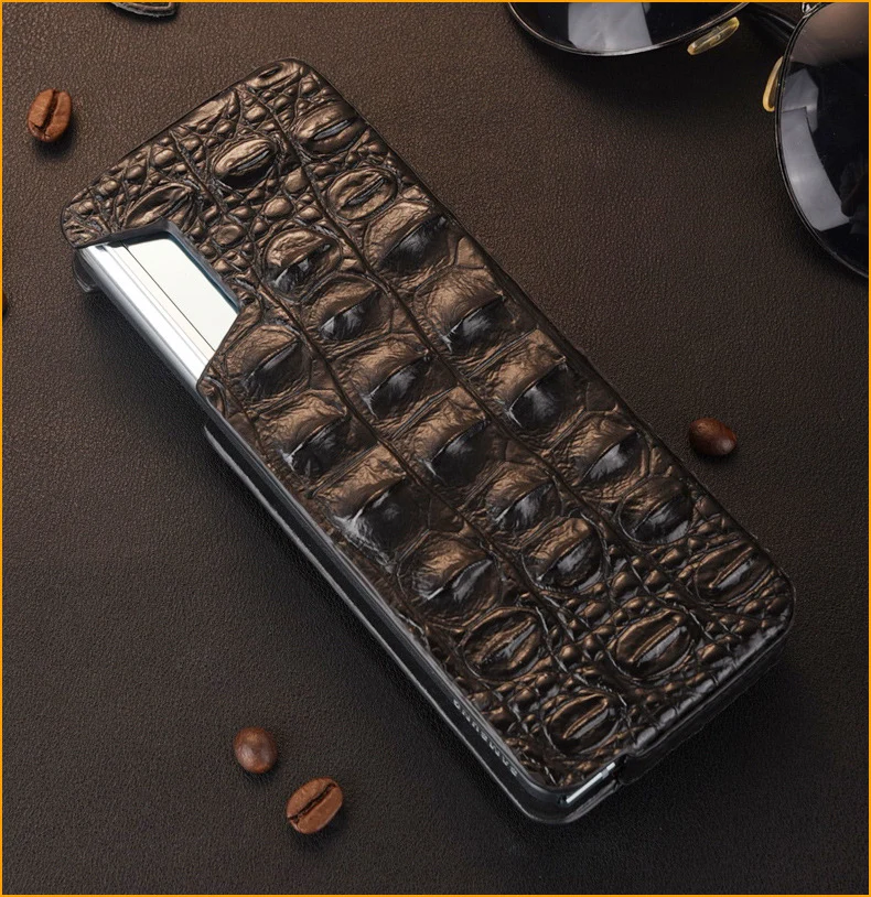 

For SAMSUNG Galaxy Fold Case Genuine Leather Protective Pouch Accessories Shockproof SM-F9000 Case For SAMSUNG W2020 Cover