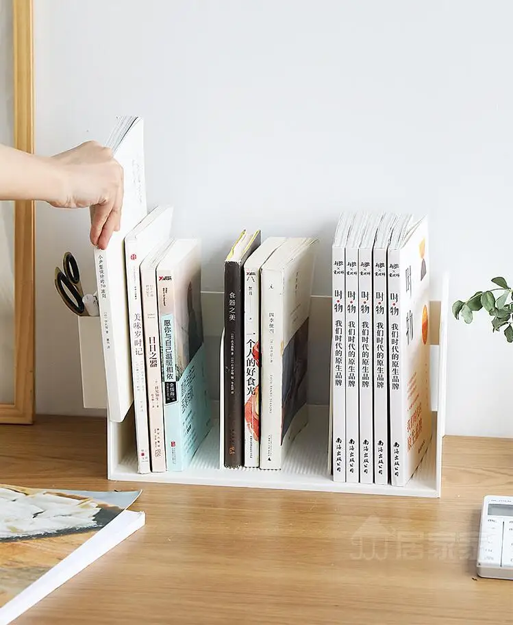Органайзер для канцелярских принадлежностей держатель книги простая книжная полка офисные аксессуары
