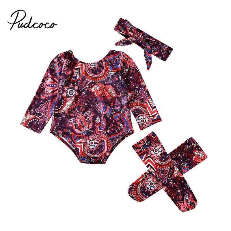 2020 г. Весенне осенняя одежда для малышей Комплект из 3 предметов новорожденных