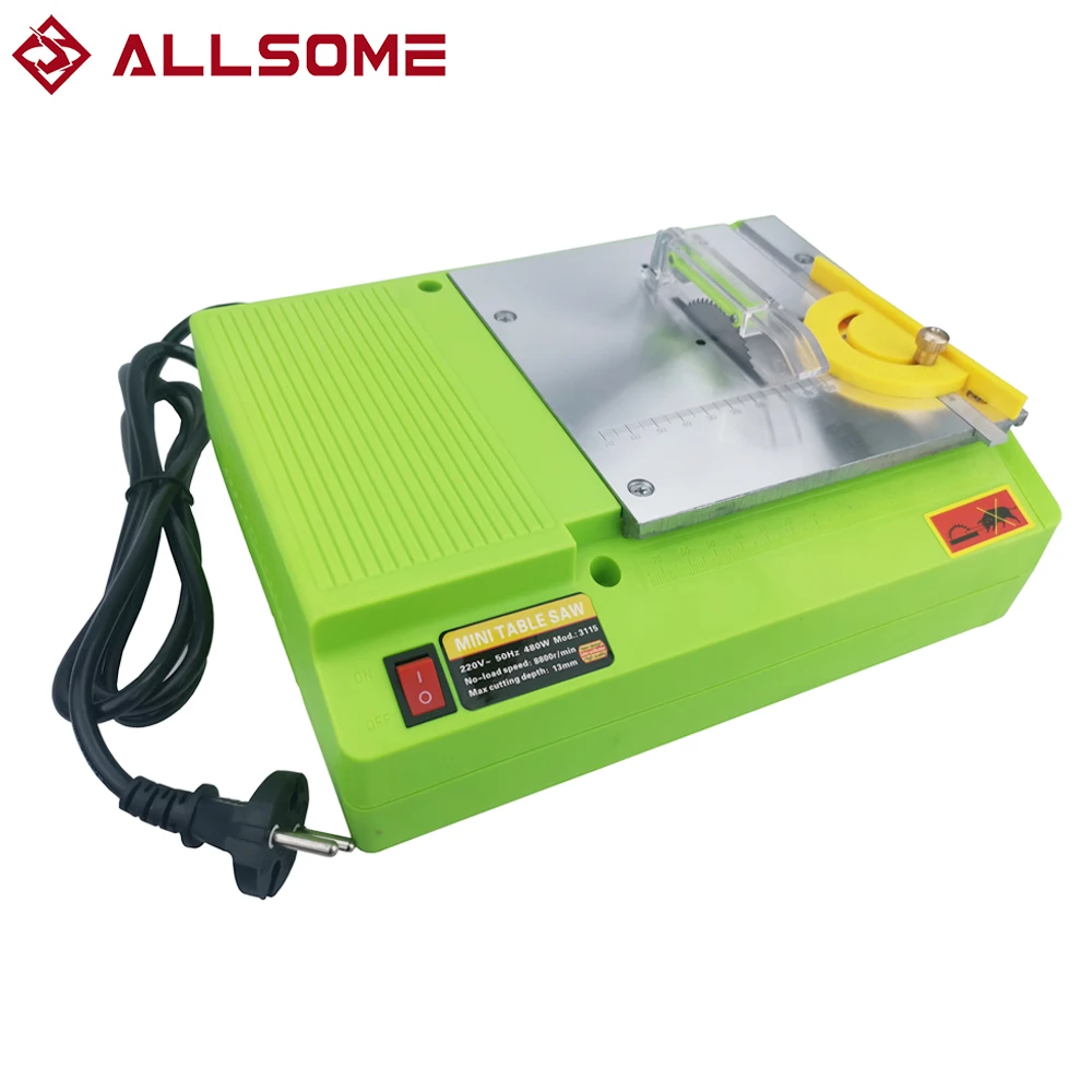 Портативная Настольная мини пила ALLSOME BG3115 220 В 480 Вт многофункциональная ручная