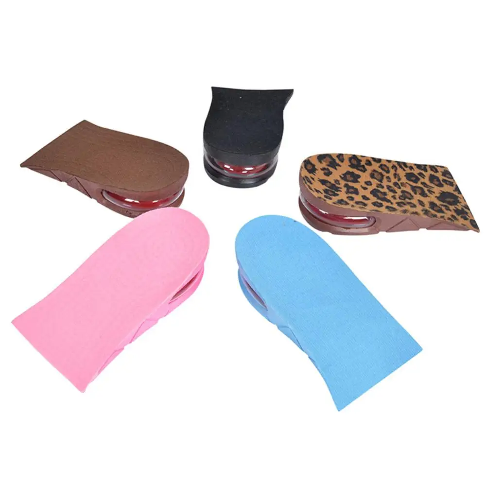 2 шт. унисекс силиконовые стельки для увеличения мужские массажные