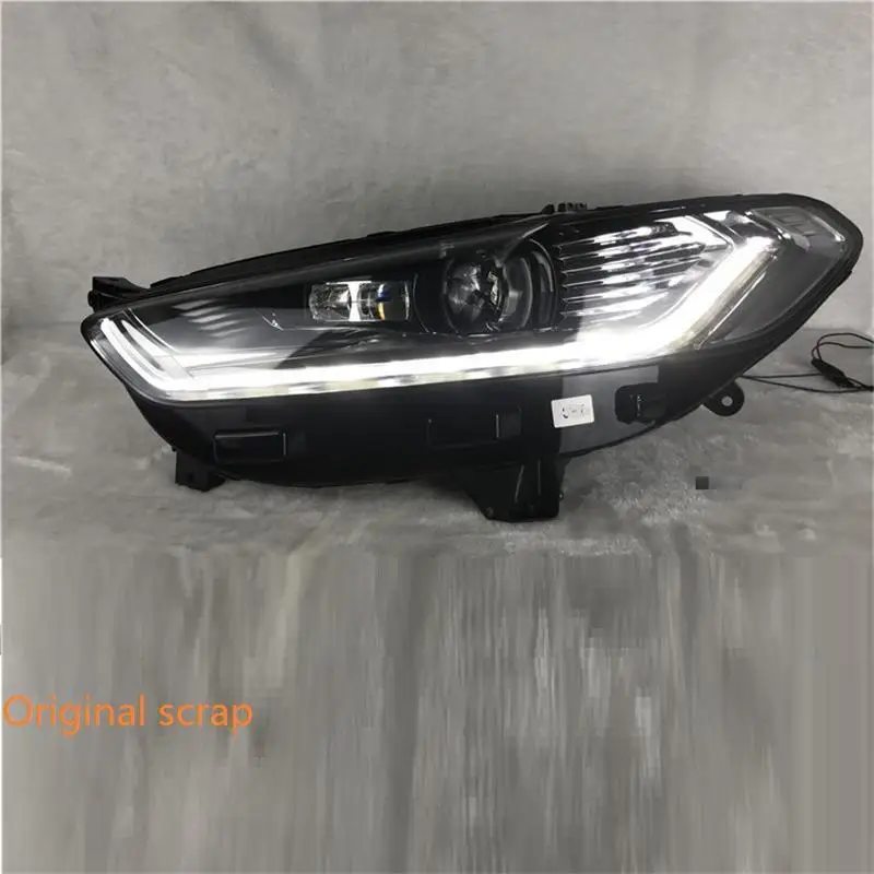 MODEL H Drl Luces Para Auto Assessoires светодиодные боковые поворотники Automovil фары Задние Автомобильные фары в сборе 13 14 15 16 для Ford Mondeo - Цвет: MODEL H