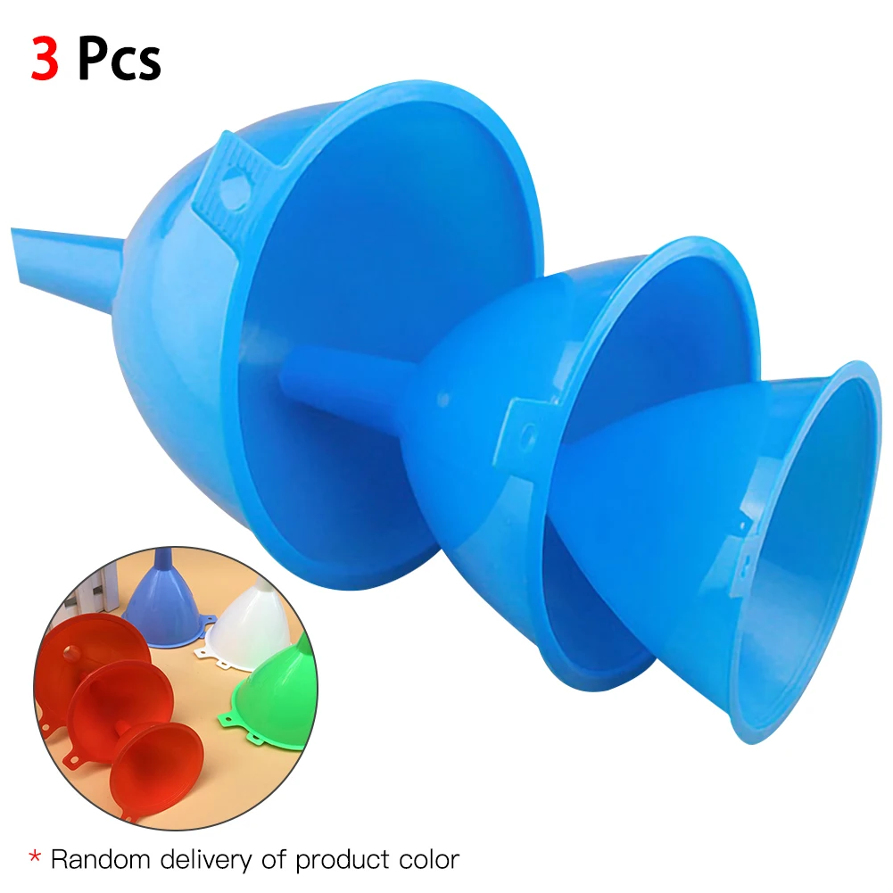 Набор многофункциональных пластиковых воронок комплект из 3 предметов удобное