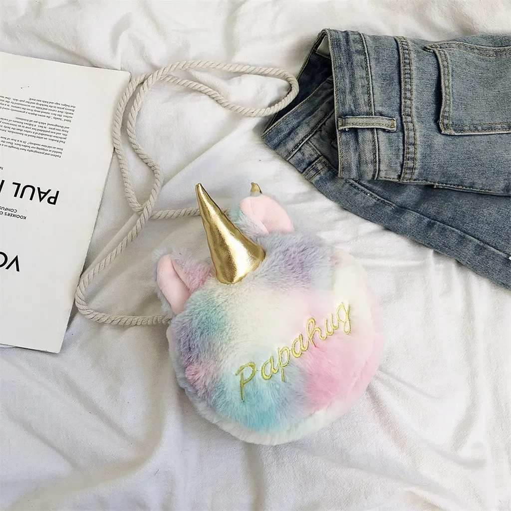 Зимние милые девичьи сердца Мороженое цвет уникальная сумка плюшевая