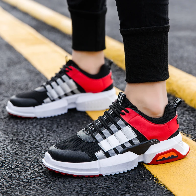 2019 Harajuku Autumn Vintage Sneakers Men Breathable Mesh Casual Shoes Comfortable Fashion Tenis Masculino Adulto | Обувь