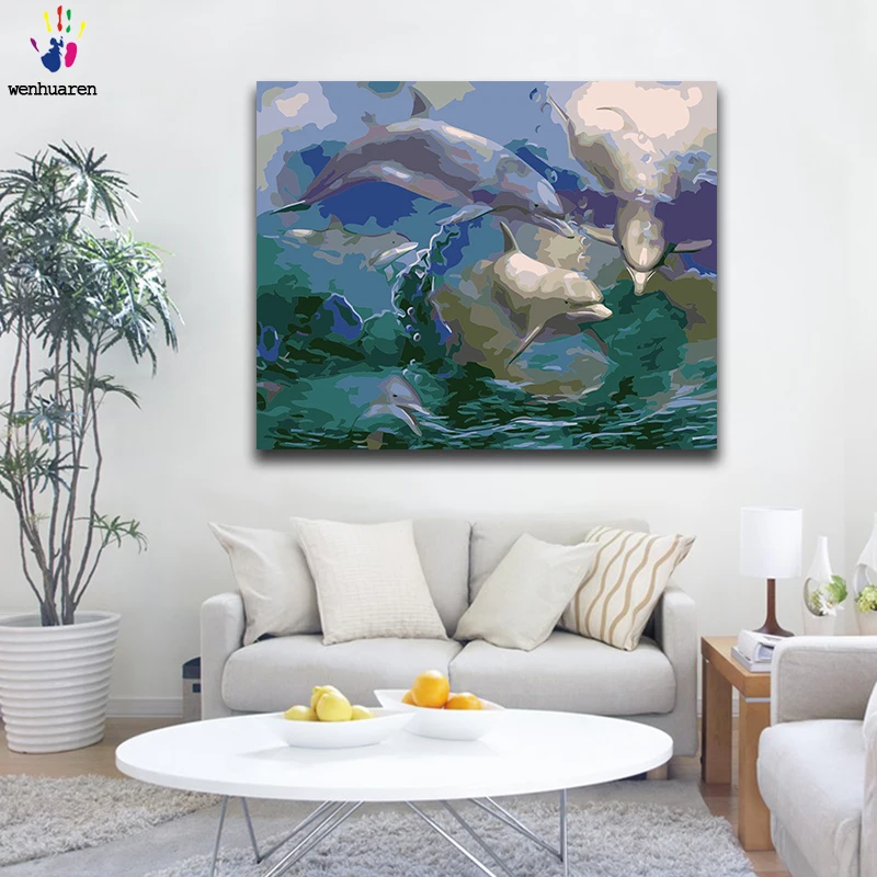 Краска по номерам художественная живопись милые неспешные и беззаботные картины