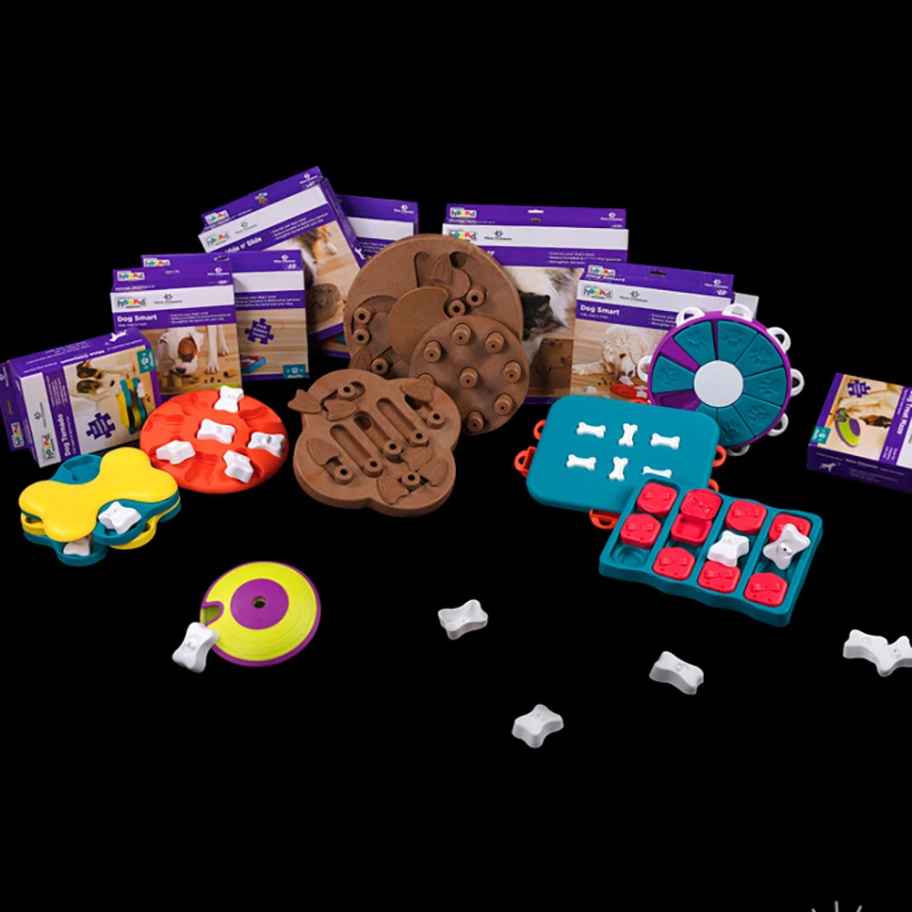 

For Pet Training Treasure Box Treat Dispenser Feeder Bowl Cat Dog Puzzle Toys
