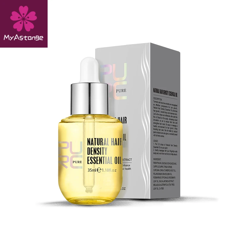 

PURC Ginger Essence Hair Growth Products Fast Regrowth Oil Serum Hair Loss Medicine Enhancer Care Beauty Scalp Treatment 35ml